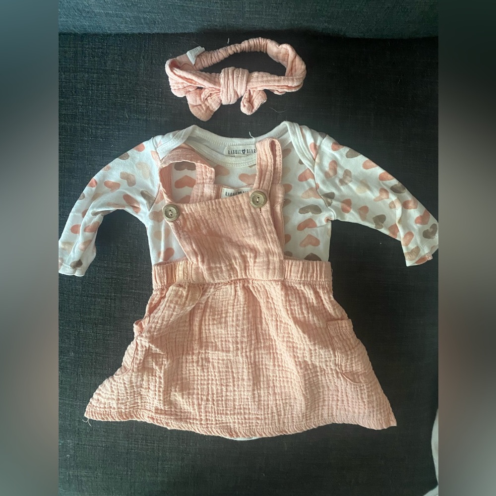 3-6 month Infant Valentine’s Day Dress